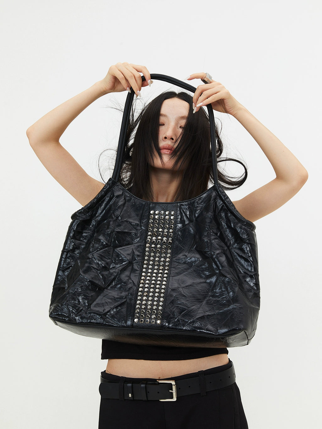 BINGBONG Large Capacity Commuter Shoulder Tote Bag