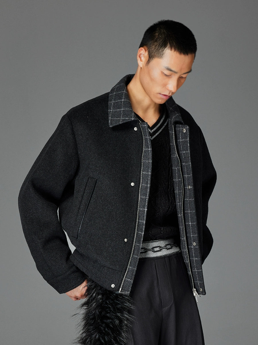 CATSSTAC Xiuge Wool Lapel Jacket