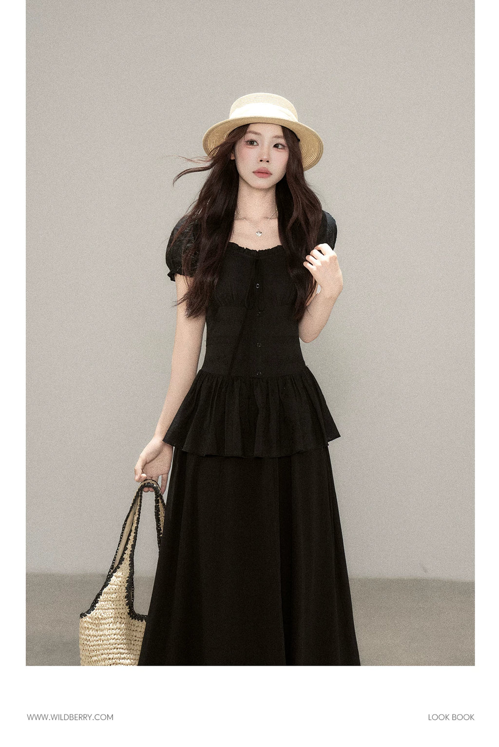 Wildberry Temperament Waist Dress