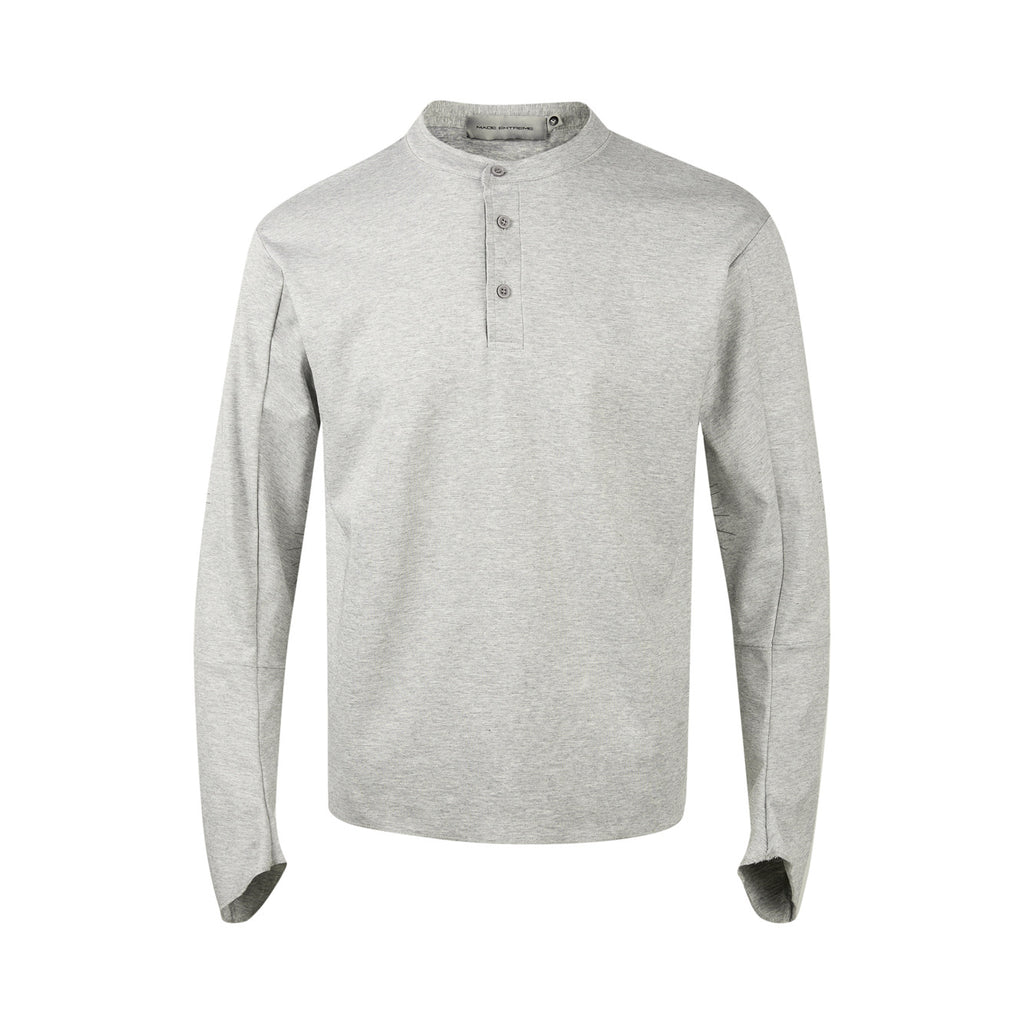 EME Premium Henry Fir Button Long Sleeve