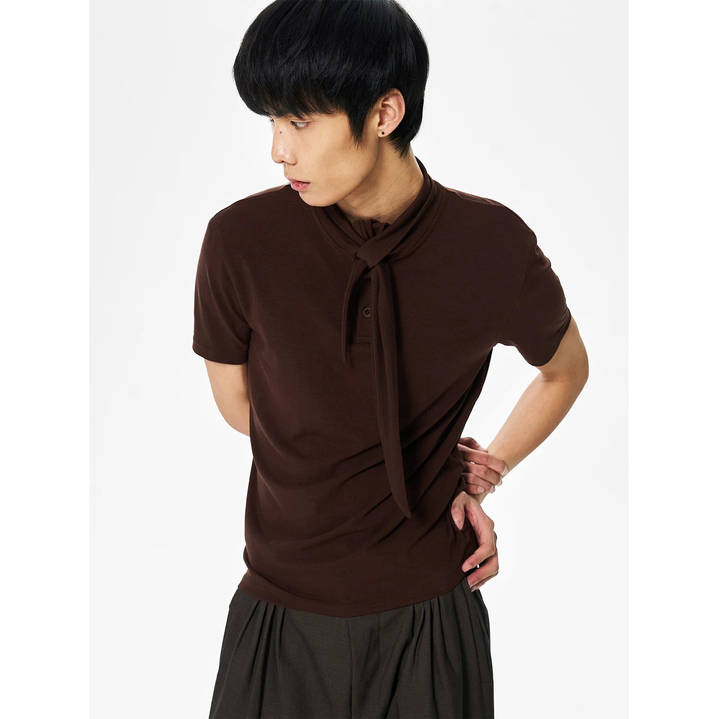 Slight Vogue Retro Casual Versatile Tee