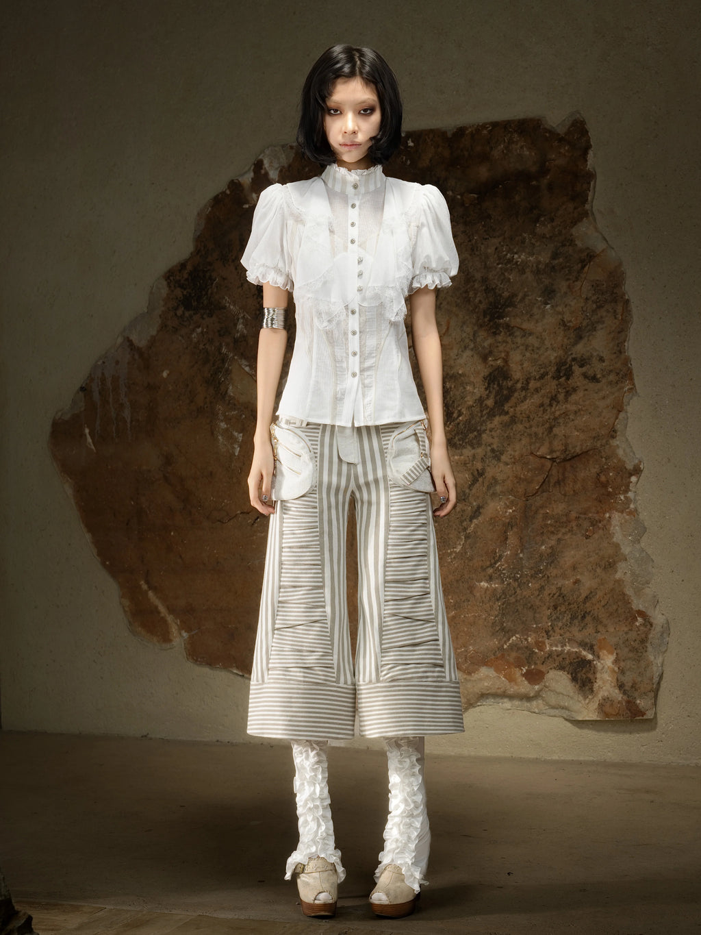 ARIADNAw Vintage Versatile Seven-Point Casual Pants