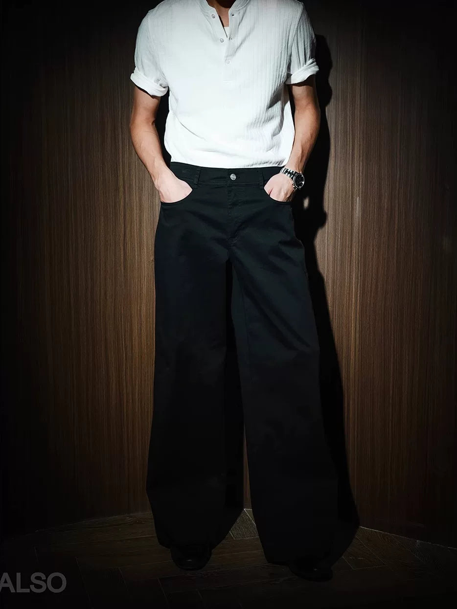 SEE ALSO Wide-leg Sports Fashion Casual Trousers