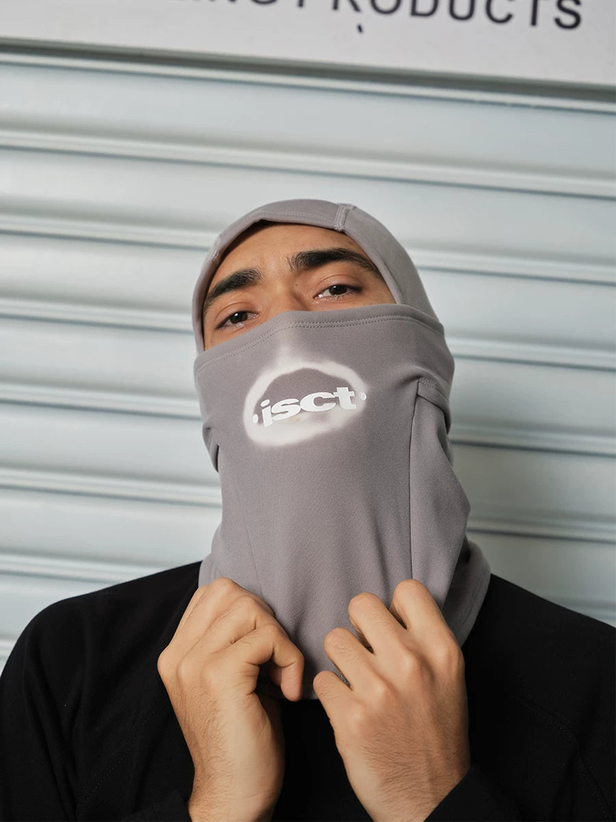 ComicTree C.t 2025 winter heat-sensitive color-changing letters windproof mask