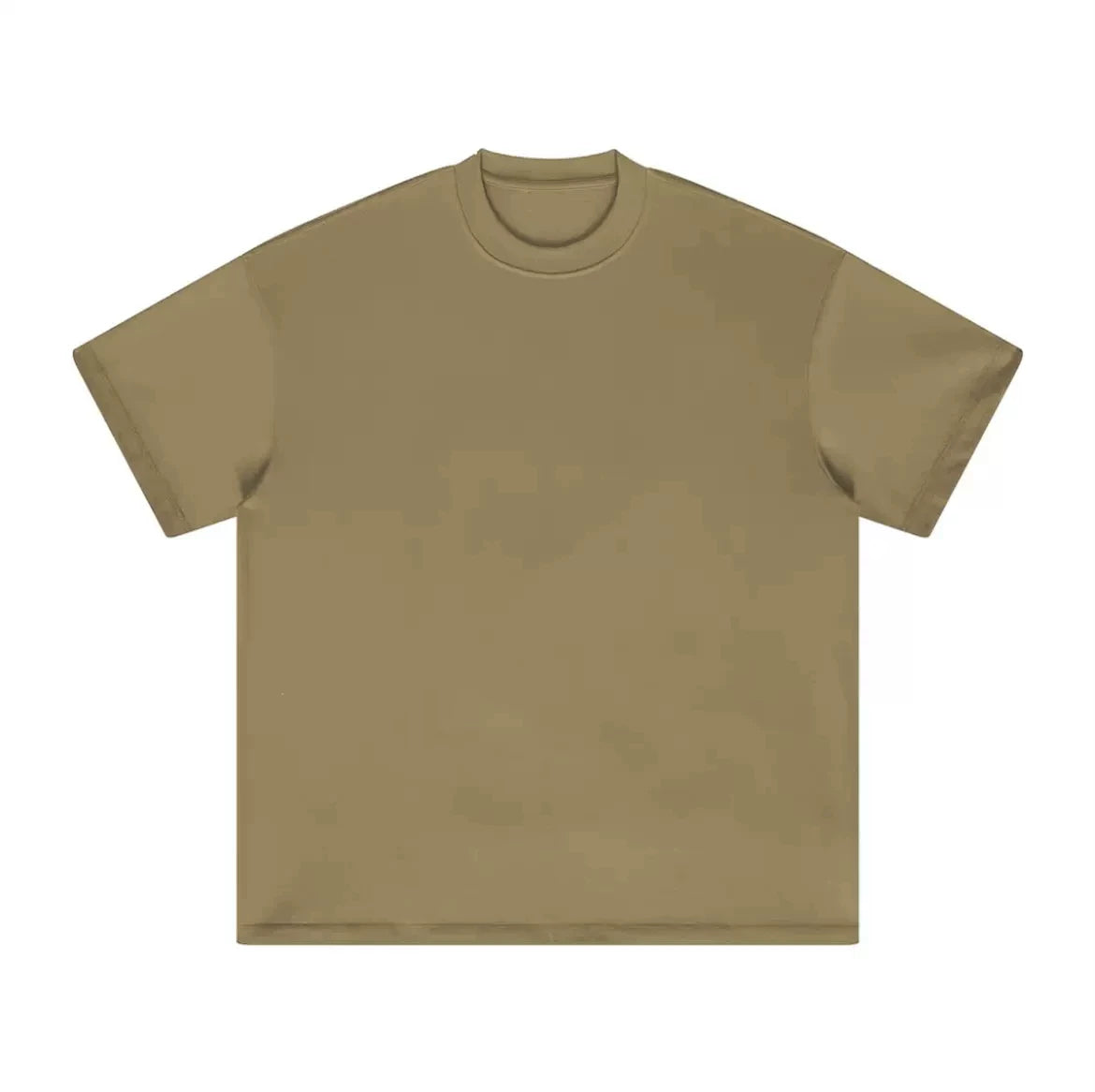 BlankMap Crew Neck Loose Casual Tee