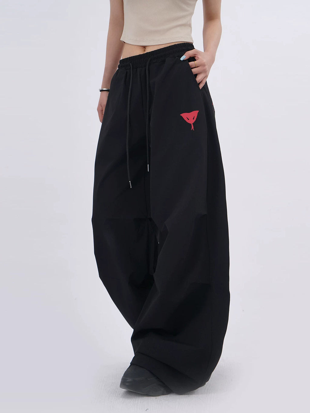 SAMUSAN Wide-Leg Hip Hop Jazz Dance Pants