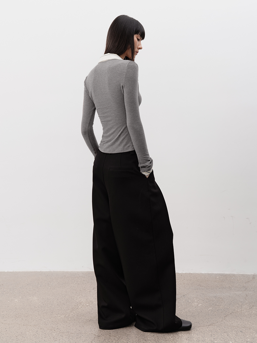 JCAESAR Spliced Knitted Cardigan