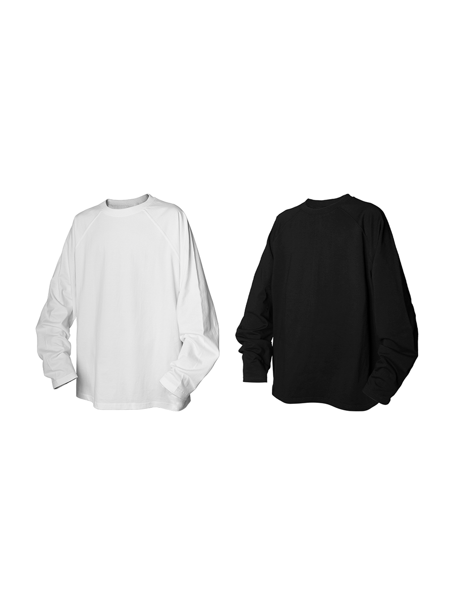 RELABEL Skin-friendly Simple and Versatile Casual Long Sleeves