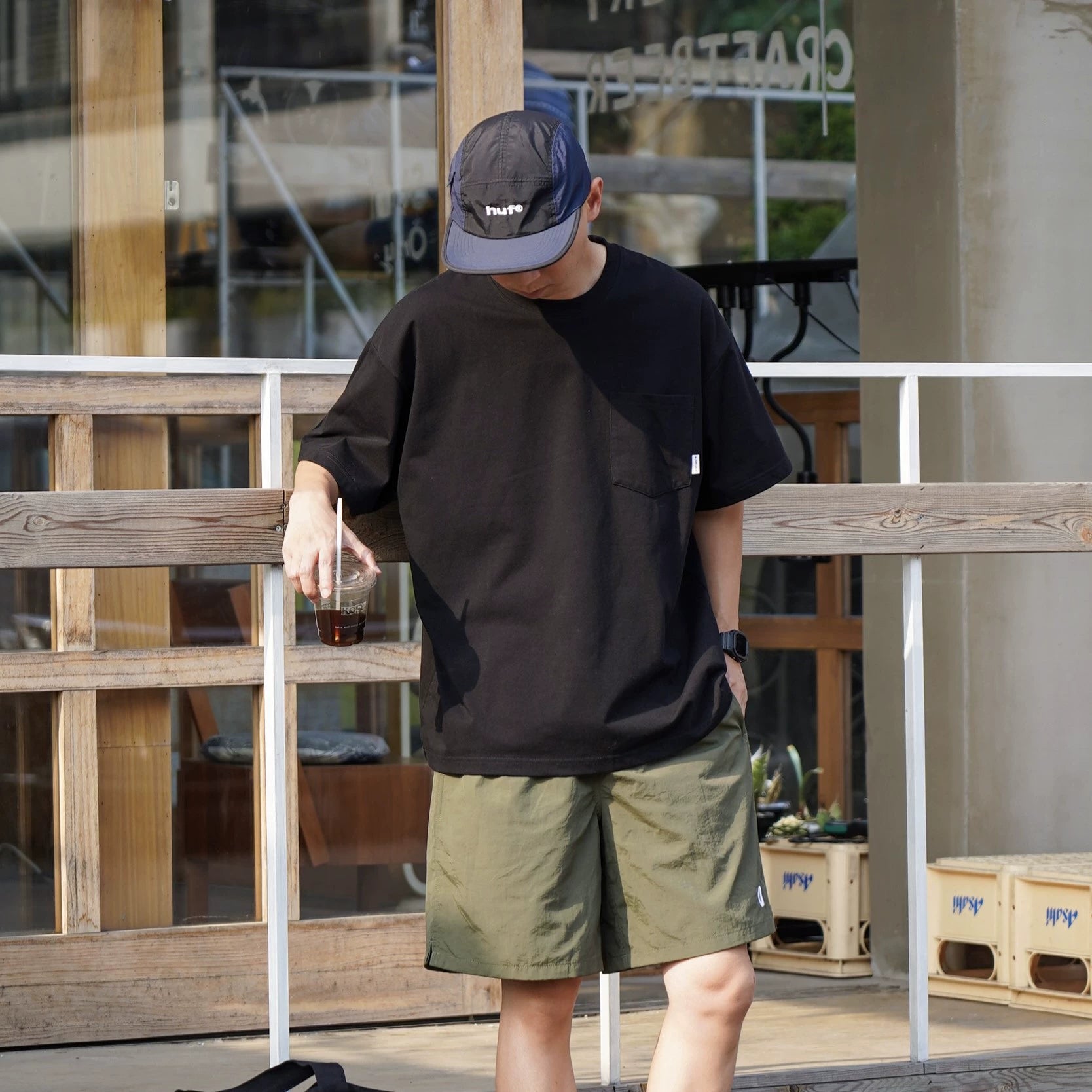 DESICCANT Cool Pocket Bottoming Shirt Tee