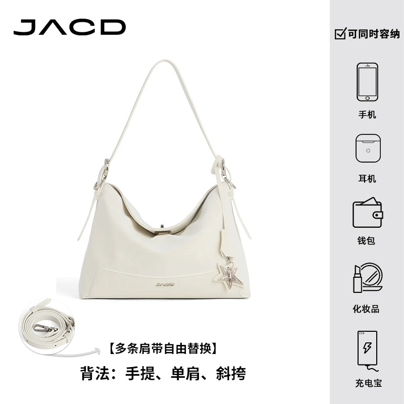 JACD Tote Large Capacity Commuter Armpit Messenger Bag