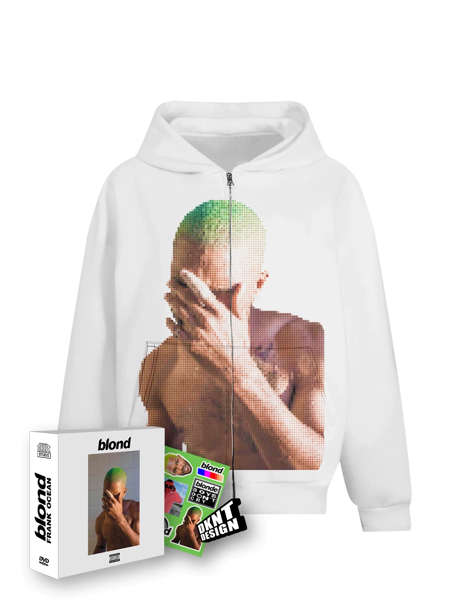 DKNT Frank Ocean Fahi blond album Hoodie