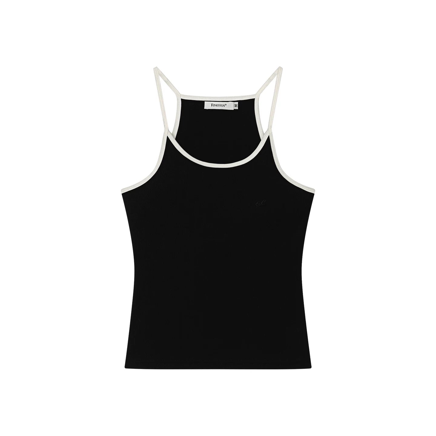 FUNKYFUN High Elastic Threaded Skinny Vest