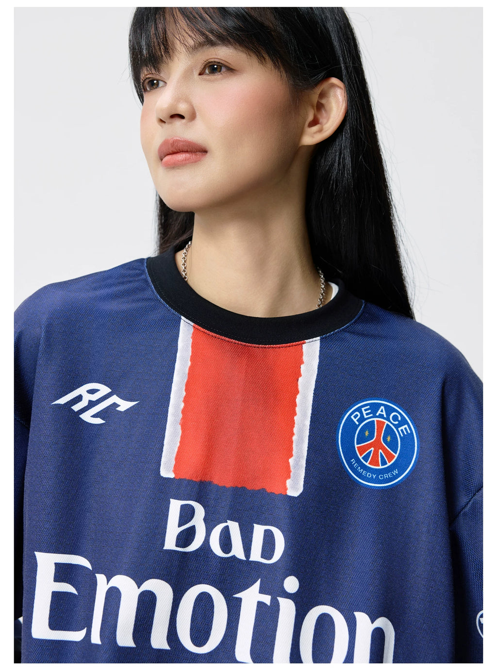 Remedy Vintage Sport Style Loose Long Sleeves