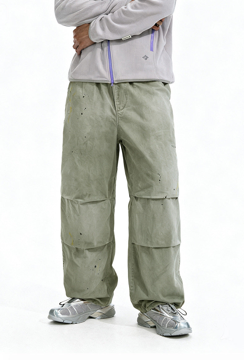 (Clearance) Inflation Splashing Loose Leggings Casual Pants