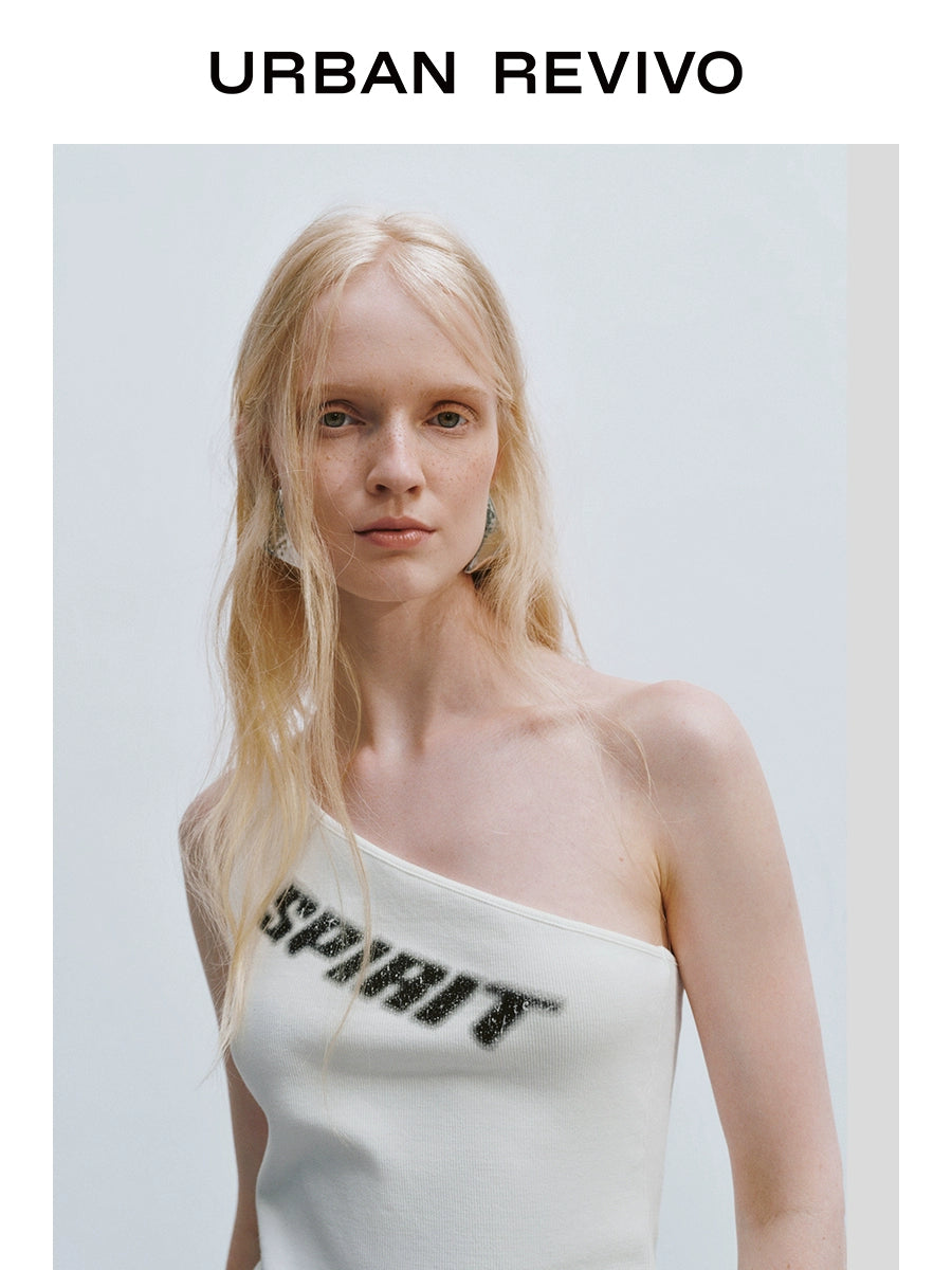 URBAN REVIVO Contrast Color Pattern Outdoor Wear Slash Shoulder Collar Vest