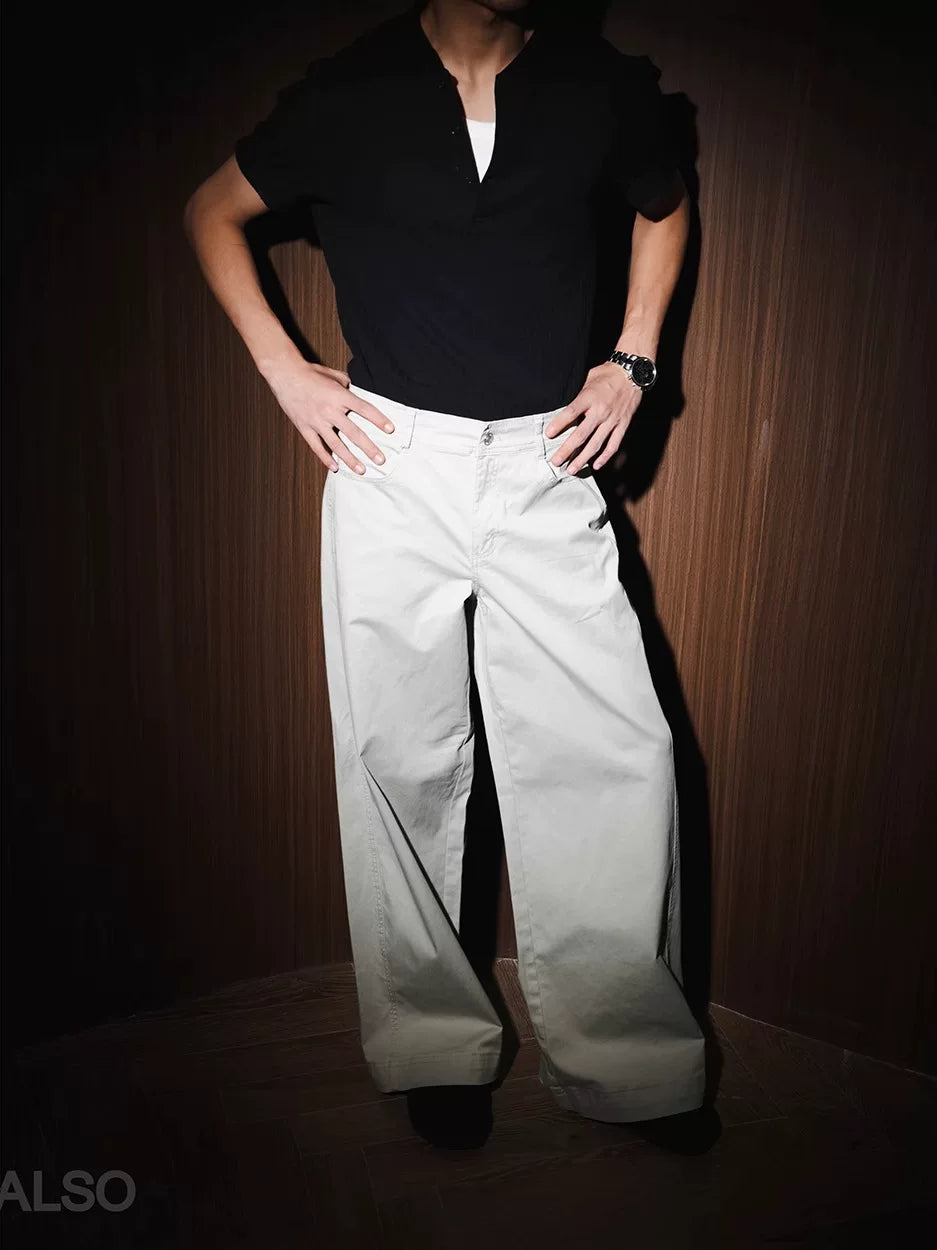 SEE ALSO Wide-leg Sports Fashion Casual Trousers