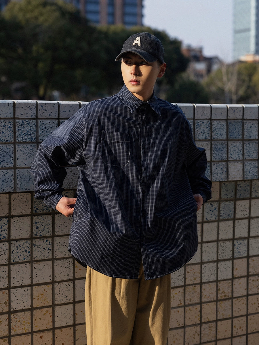 NOEARS Lapel Loose Shirt