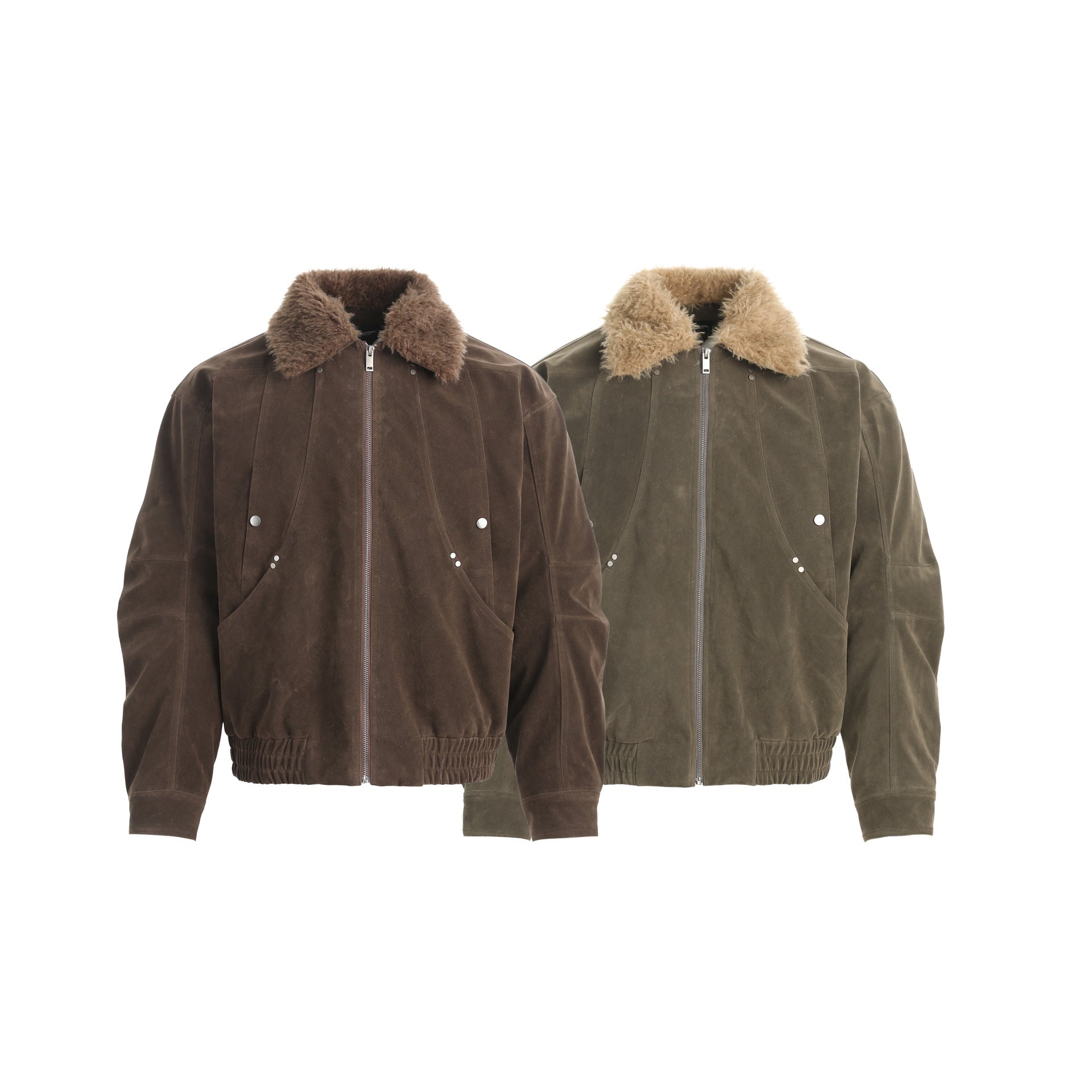 CHANYOOU Retro Fur Collar Down Jacket