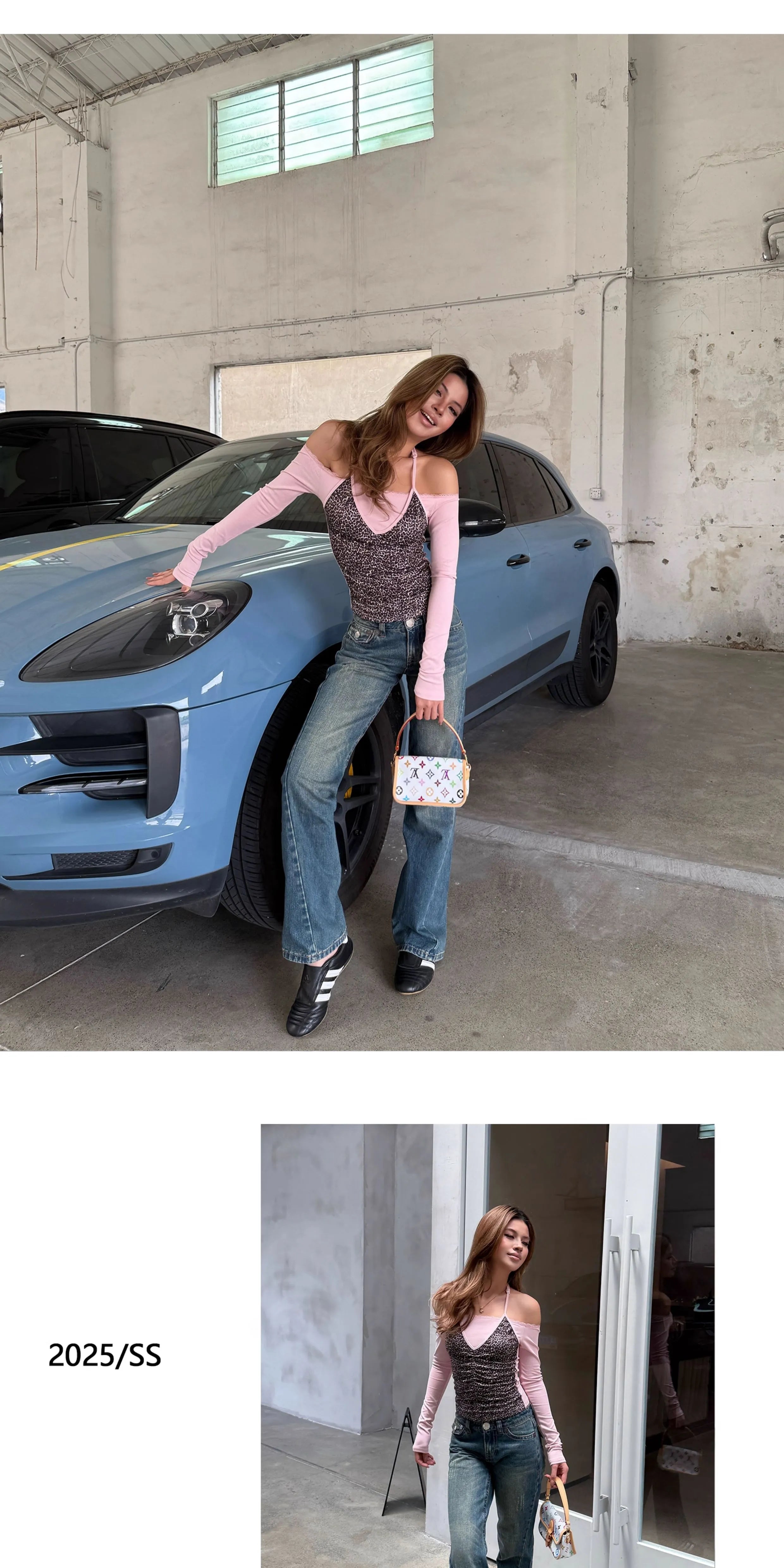 Audwyn Low Waist Retro Slim Fit Pants