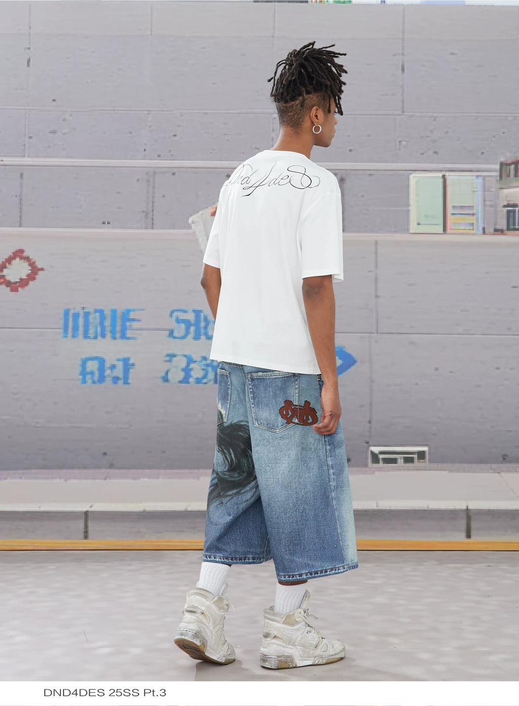 DND4DES Vintage Ice Mercerized Crew Neck Tee