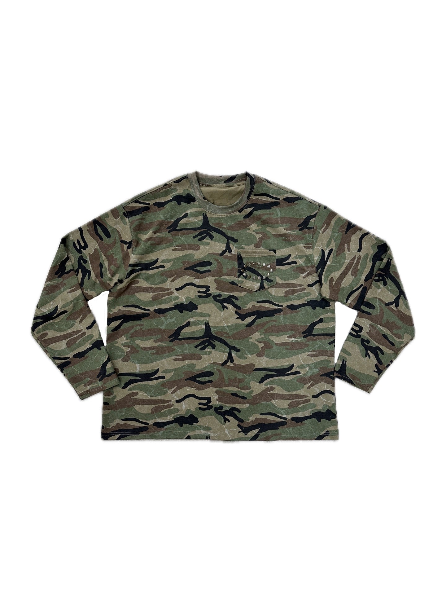 LIBERAFIT Camouflage Star Ring Rivet Long Sleeve