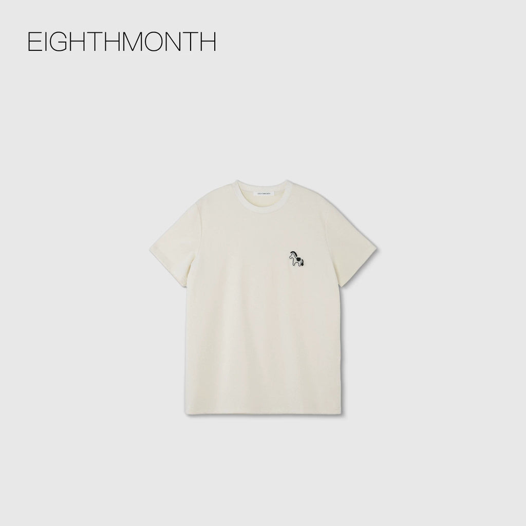 EIGHTHMONTH Loose and Thin Casual Tee