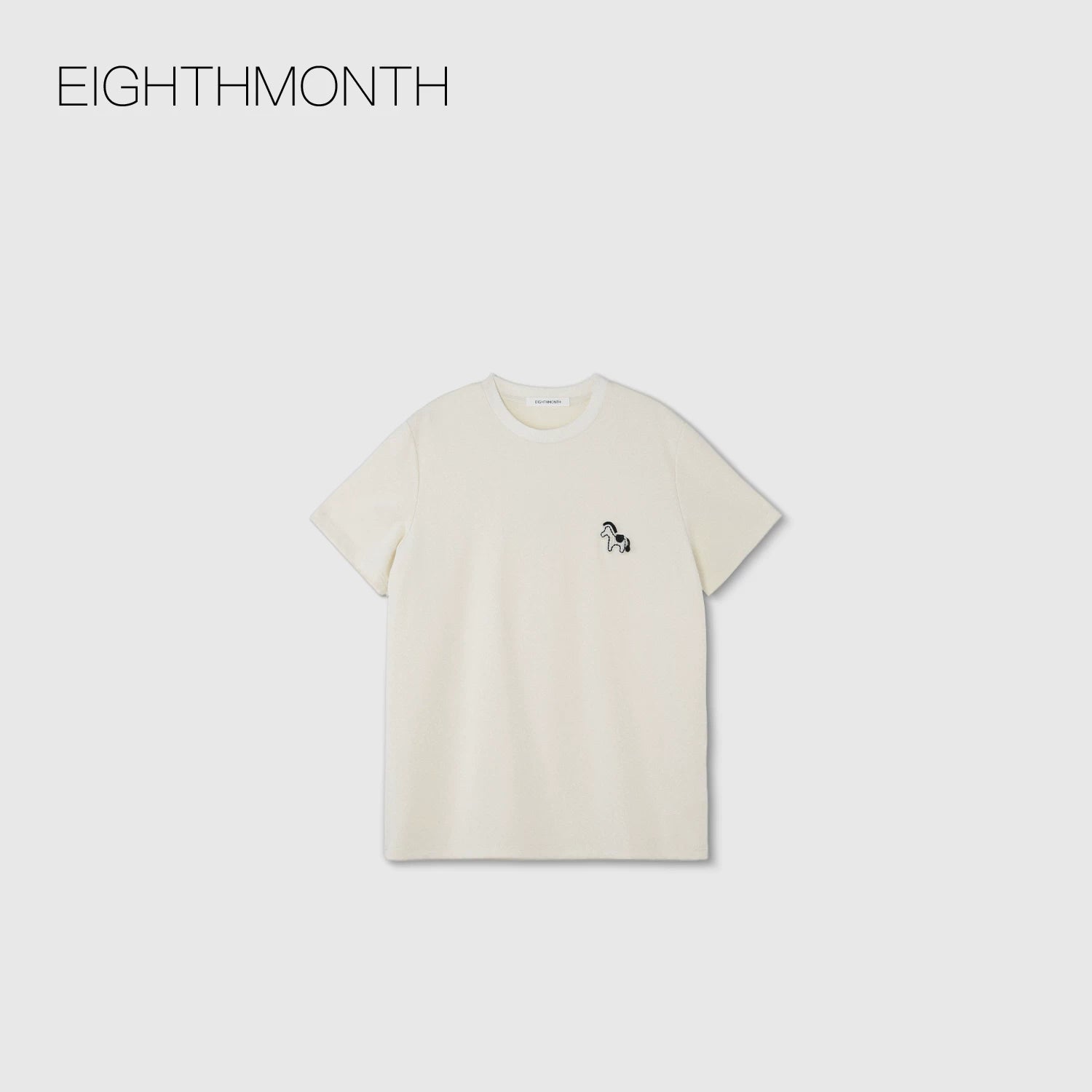 EIGHTHMONTH Loose and Thin Casual Tee