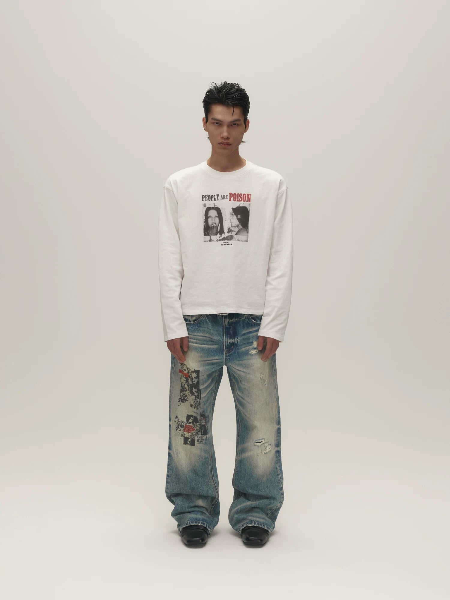SGW Crew Neck Versatile Casual Long Sleeve