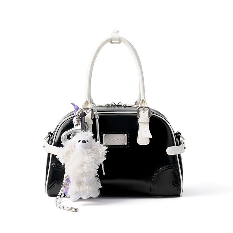 SmoSmos Niche Jersey Style One Shoulder Leather Underarm Bag