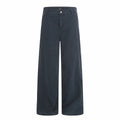11KN Pleated Silhouette Loose and Thin Straight Jeans