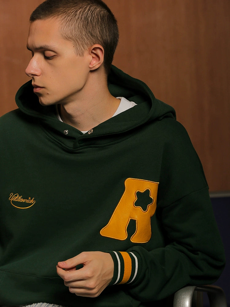 UNTILWERICH Vintage Versatile Hooded Sweater