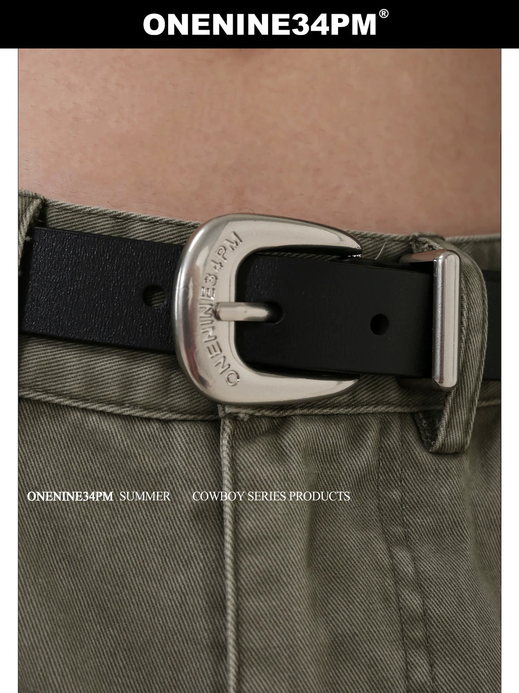 ONENINE34PM Shu [Moon of The First String] Belt