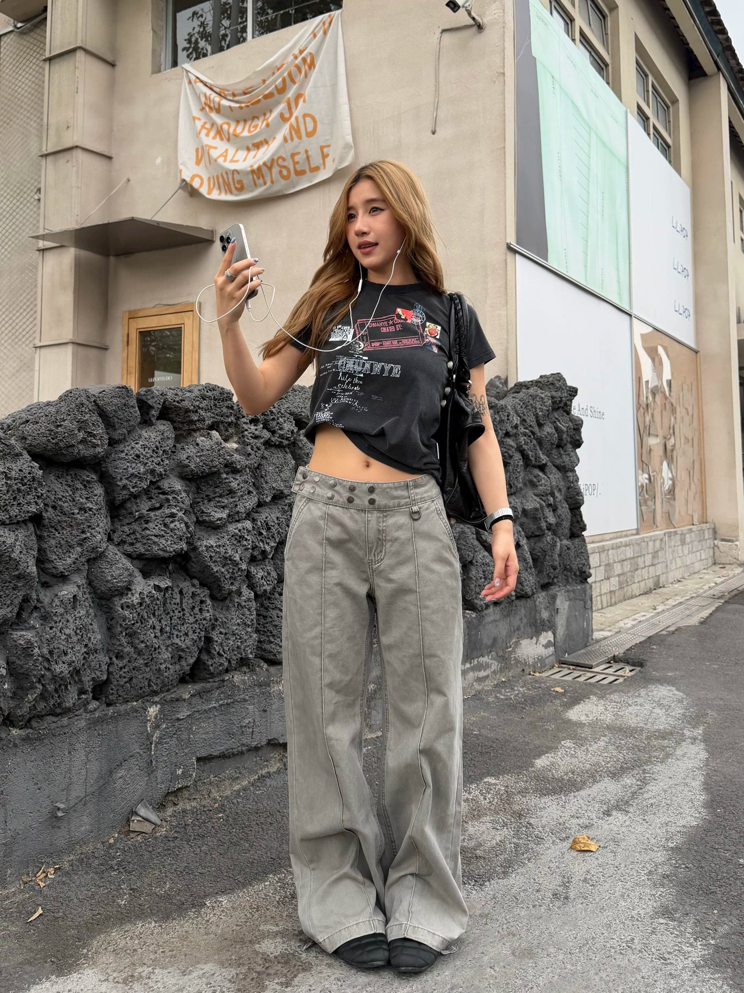 CCYE Old Straight Casual Overalls