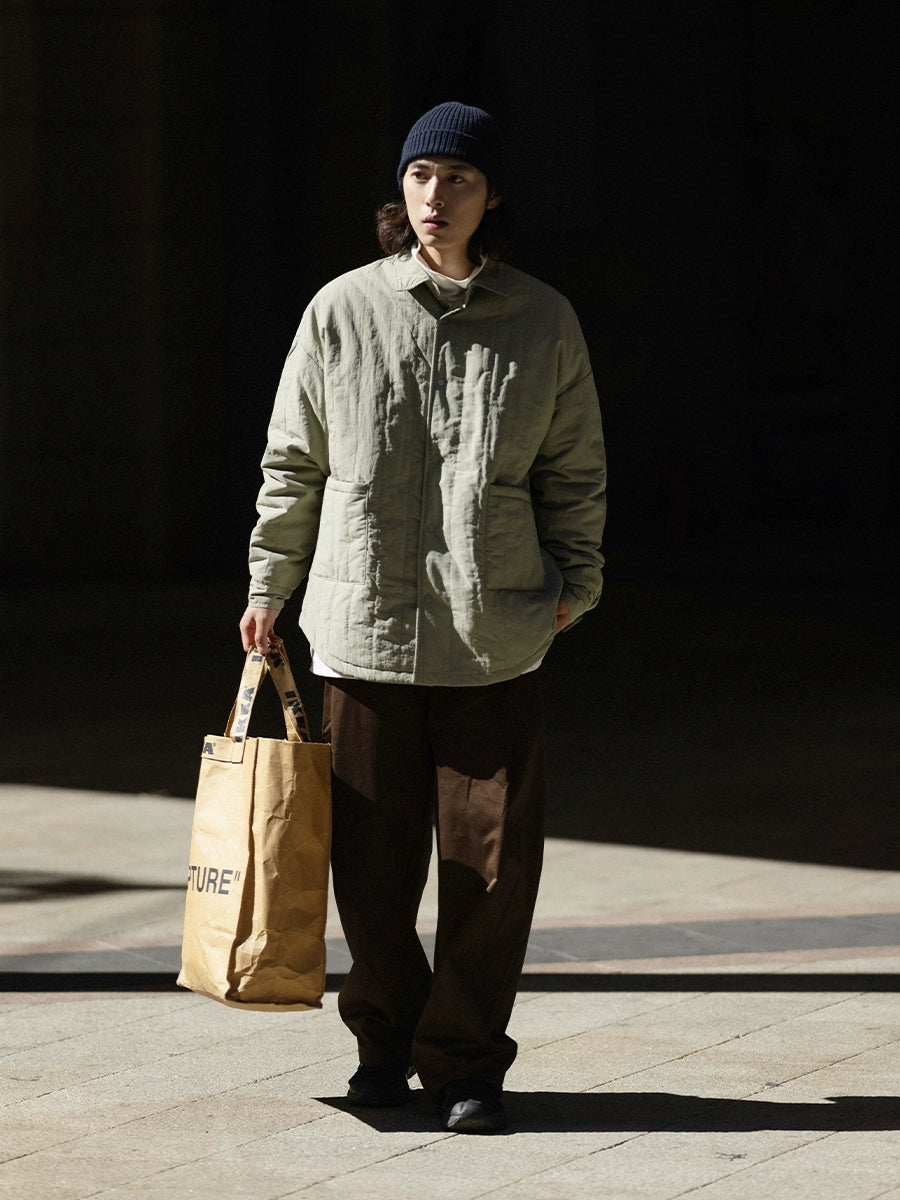 NOEARS Padded Lapel Jacket on Both Sides