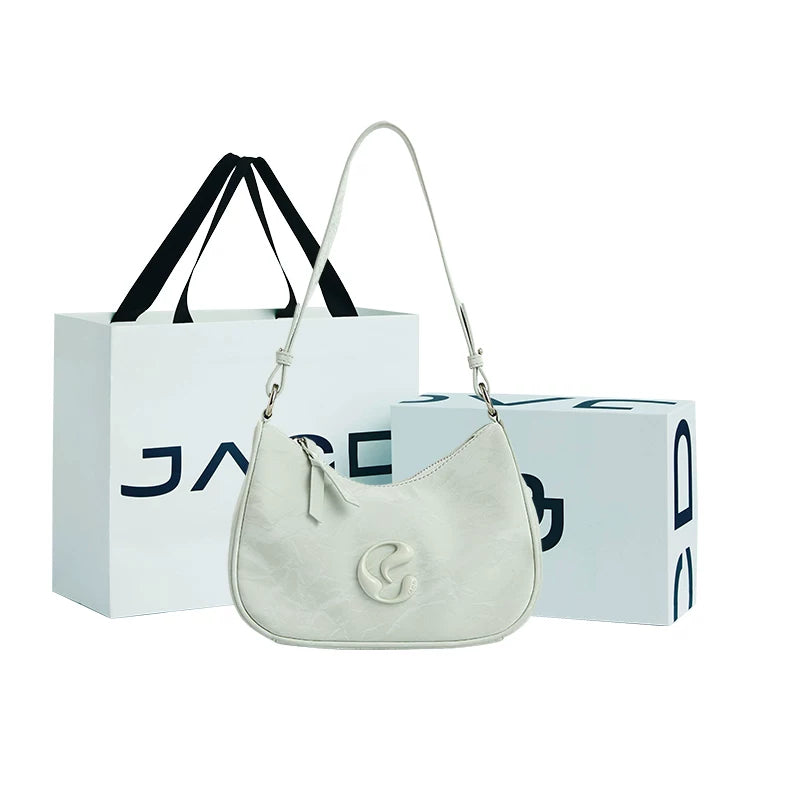 JACD Mint Green Zip-Top Hobo Bag