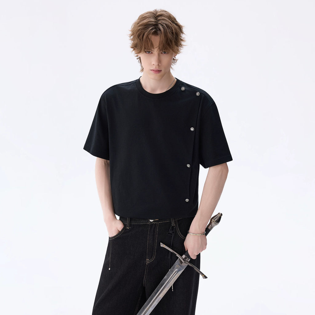 CHOR Front Shoulder Casual Versatile Tee
