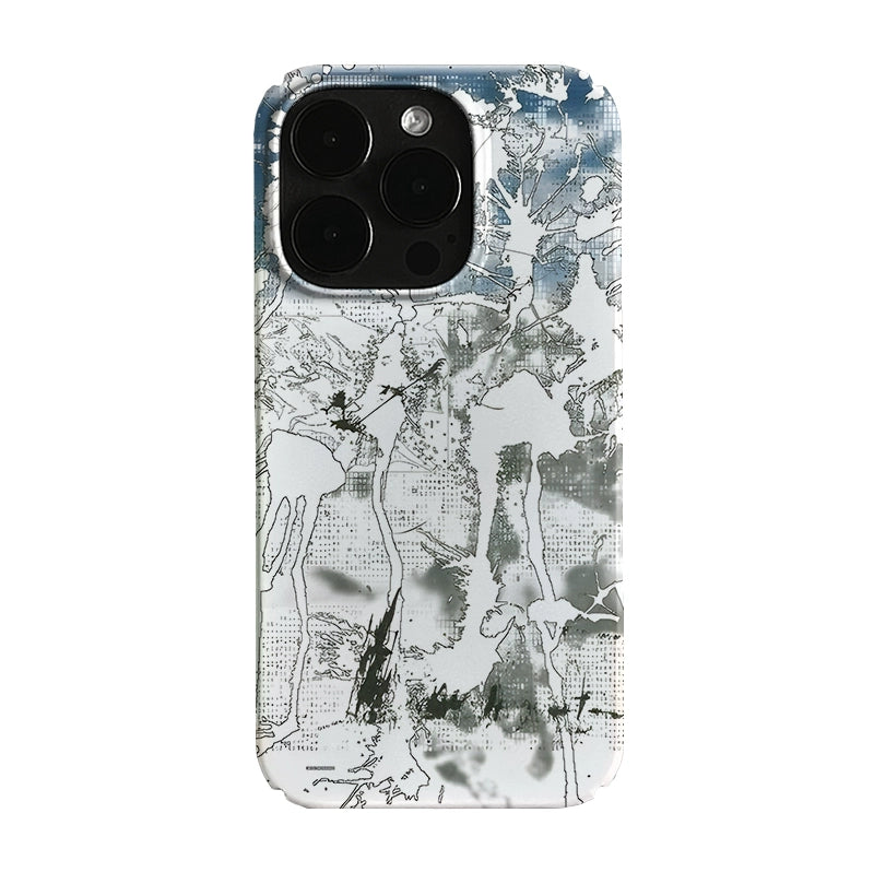 PBCASE X OQ Damage Iphone Case