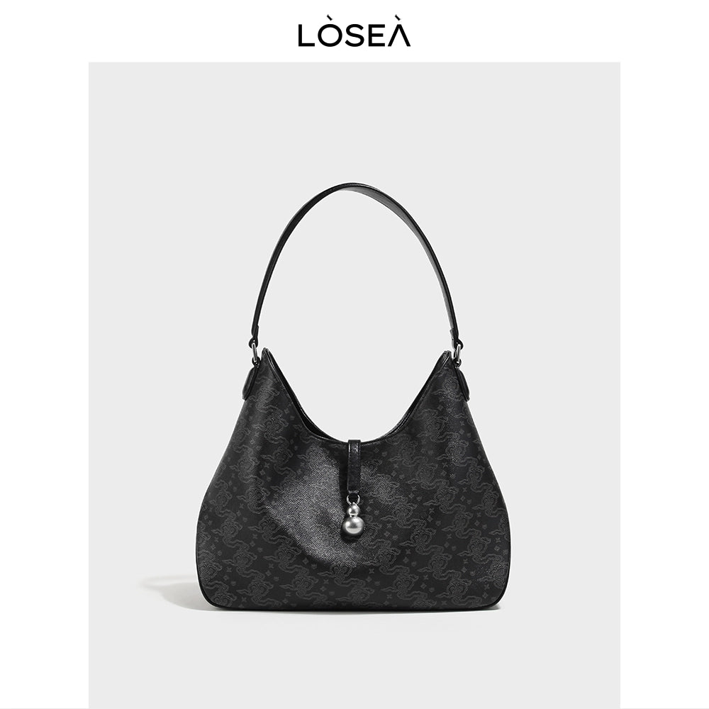 LOSEA Ruyi Moire Large Capacity Tote Bag