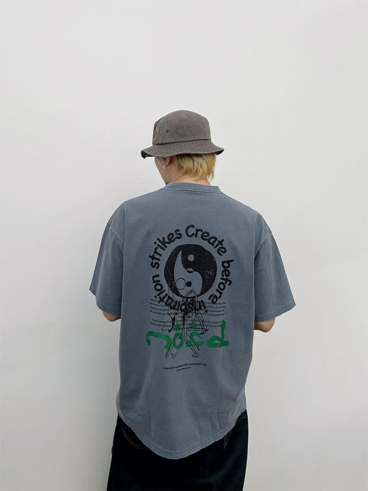 NOSD Washing Water Destroys Tai Chi Array LOGO Tee