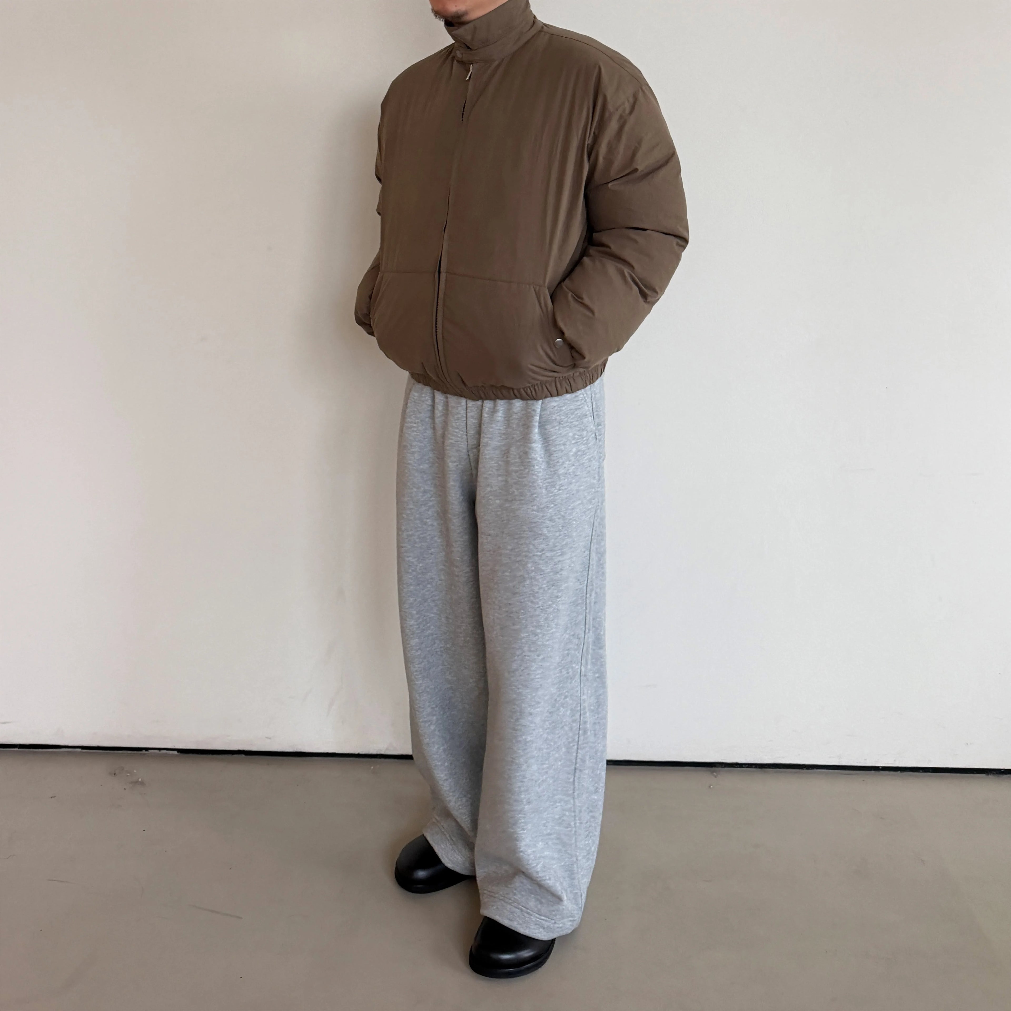 Anniehall Thickened Granular Fleece Air Fluffy Sweatpants