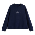Loopsoon Back Jacquard Vintage Loose Casual Knitwear