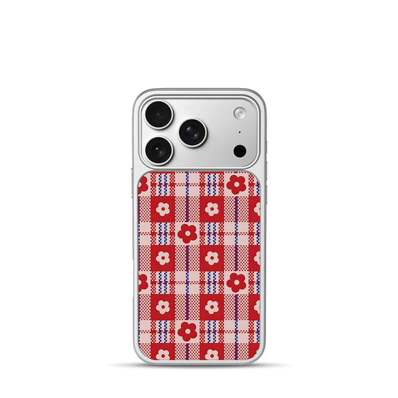 Pbcase Small Safflower Square High-end Apple Phone Case