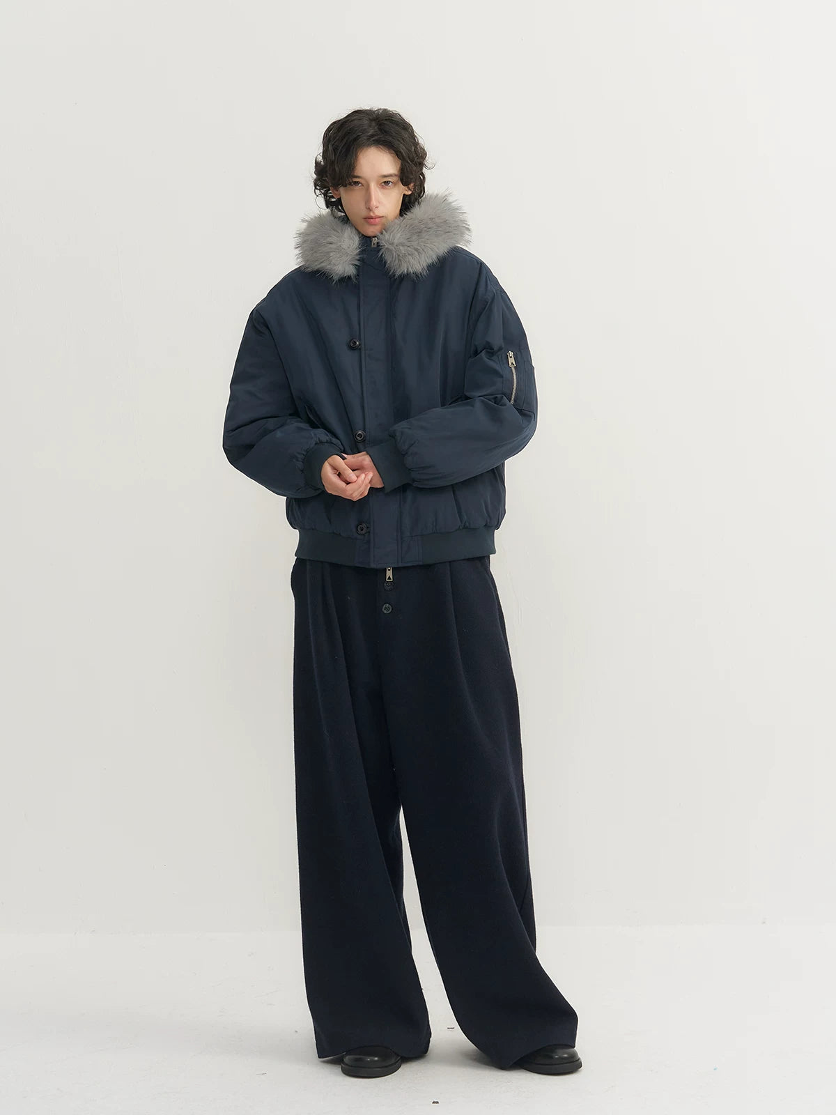 CARPEM Thermal Removable Fur Collar Jacket