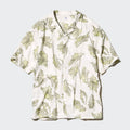 Uniqlo Open Neck Shirt Short Sleeve Shirt