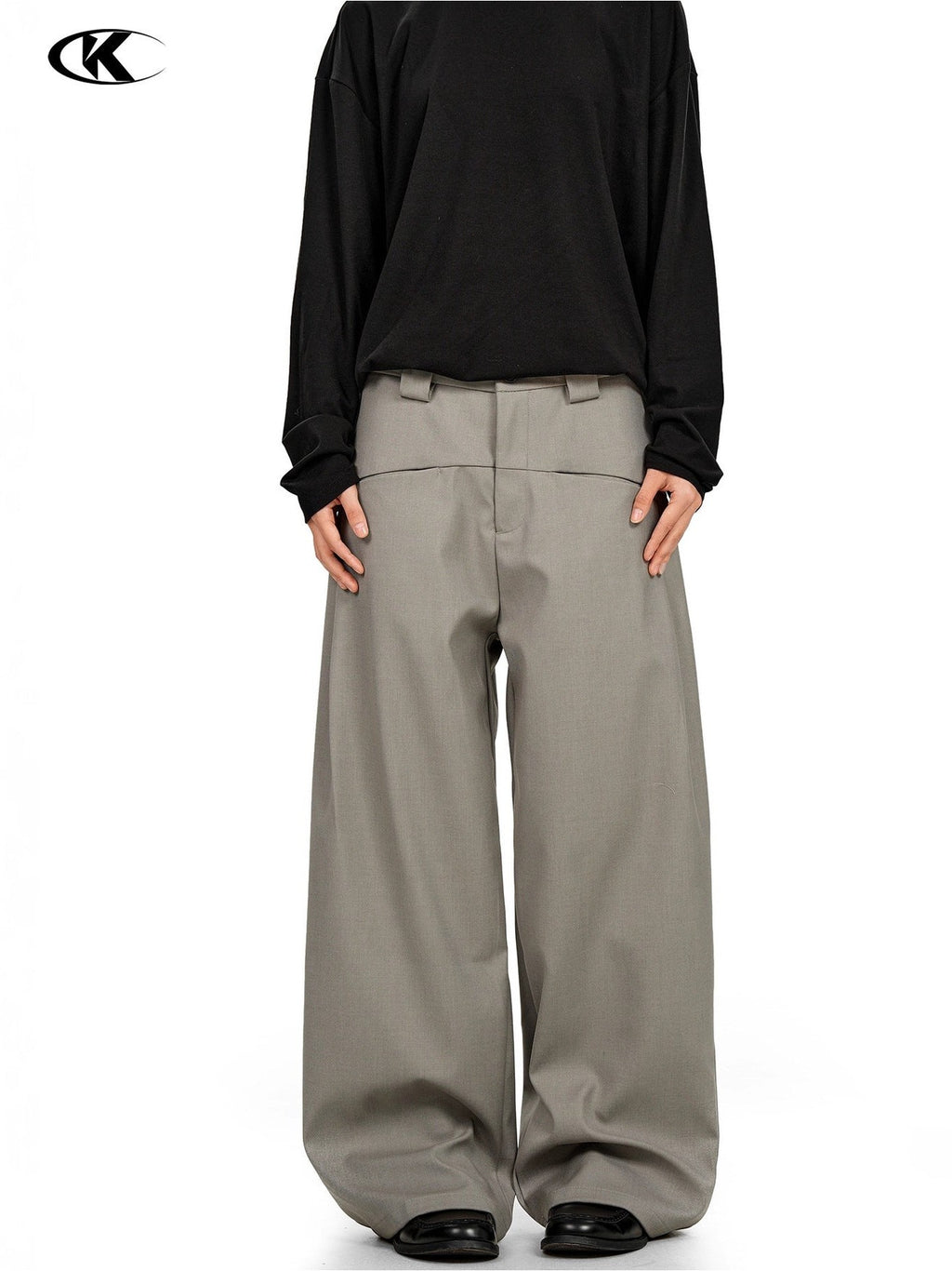 11KN Retro Premium Simple Straight Pants