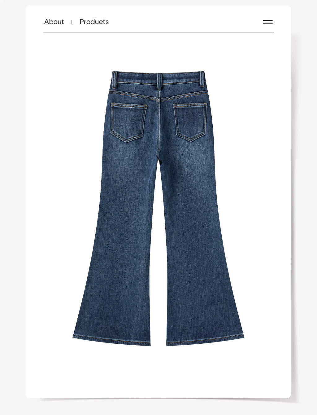 Cantonstory Vintage High Waist Skinny Jeans