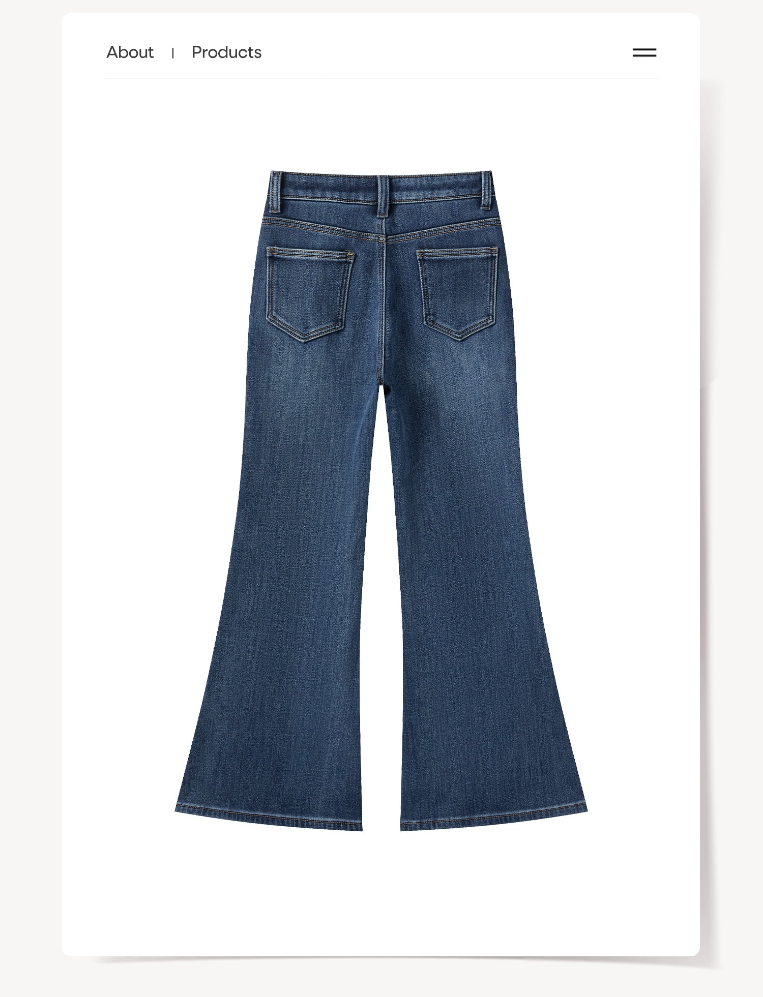 Cantonstory Vintage High Waist Skinny Jeans