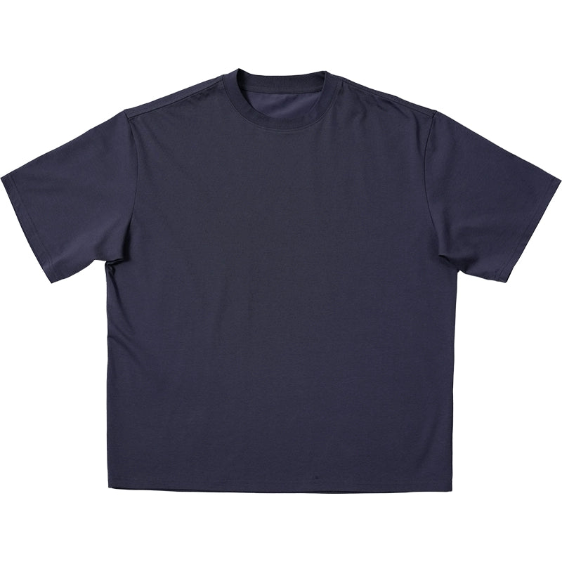 O3PARK Heavy Small Neckline Loose Tee