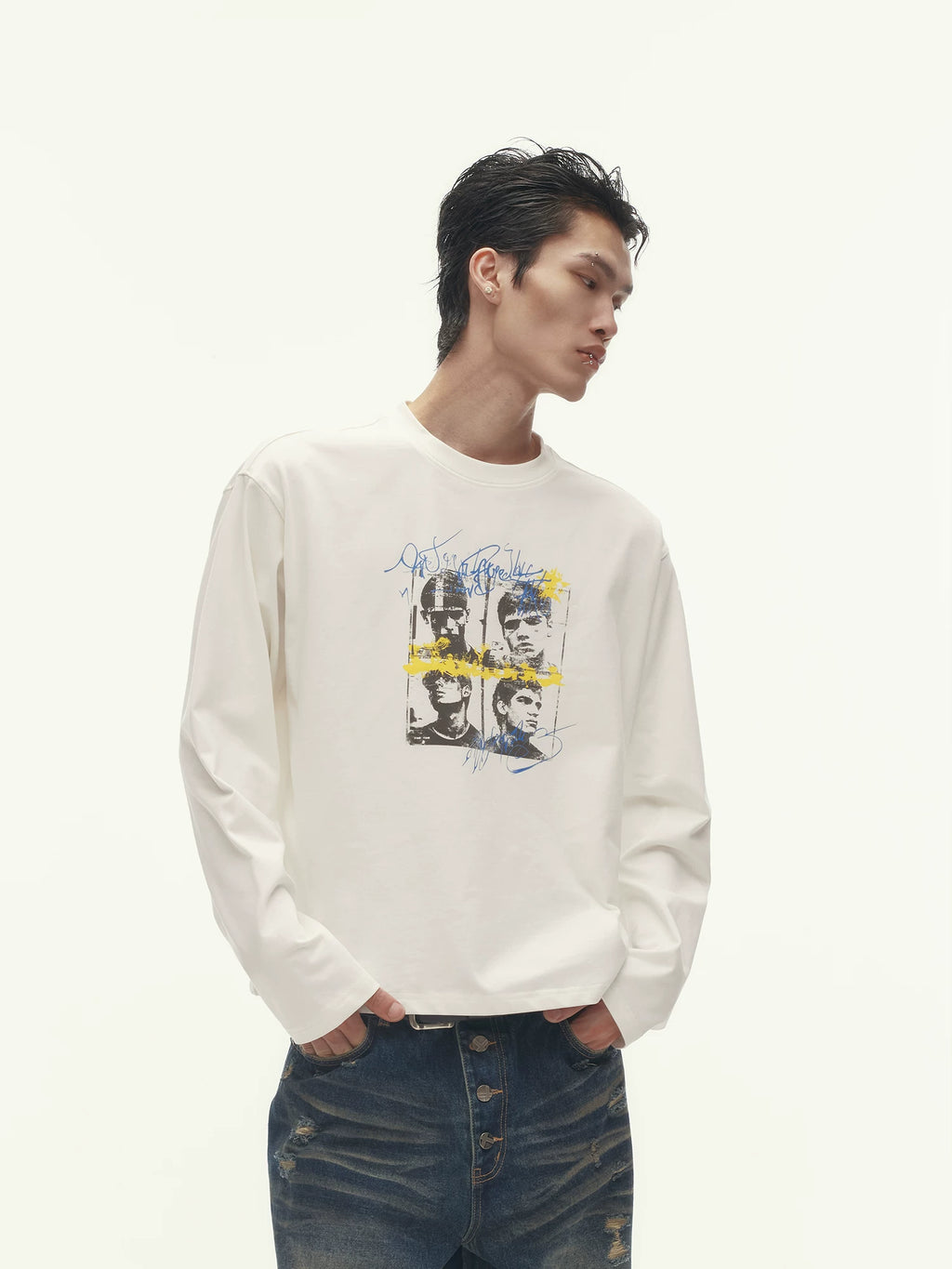 SGW Crew Neck Casual Long Sleeve