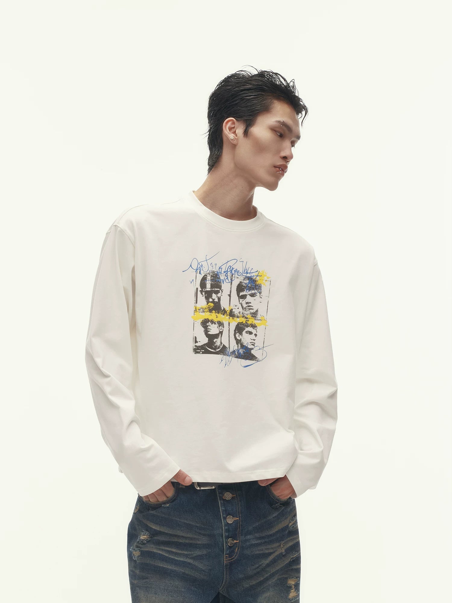 SGW Crew Neck Casual Long Sleeve